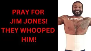 Jim Jones BEATEN in fight at airport! Love and Hip Hop star! #jimjones