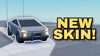 NEW CYBERTRUCK SKIN SHOWCASE! | Roblox TDS