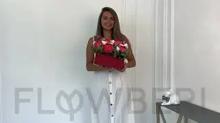 Пионы в ящике на сайте FlowBeri №8