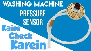How to check a washing machine pressure sensor | Part 2 | #Repaircity