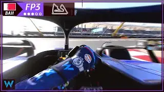 BAHRAIN GP (Practice 3) F1 2023 Career Mode | Cockpit View *no comments - Williams FW45