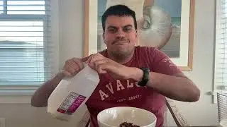 Me Making Chocolate Peanut Butter Granola Cereal