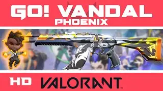 GO! VANDAL VALORANT SKIN + PHOENIX BUDDY | NEW GO Vol. 2 Skins Showcase