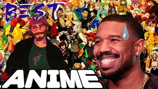 HasanAbi reacts to Micheal B. Jordan's TOP 5 ANIME