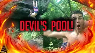 DEVIL'S POOL - INSANE CLIFF JUMPING!