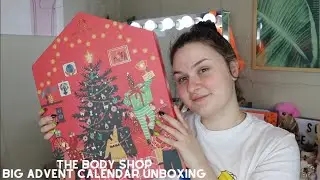 THE BODY SHOP BIG ADVENT CALENDAR UNBOXING! $160! SoJo Beauty