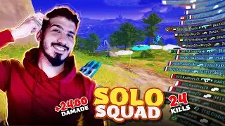24 KILLS 🫨 Crazy game 🫨 RONDO 1v4 CHICKEN DINNER  😂 🔥| Badboyy2k | PUBG