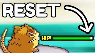 Pokemon HeartGold but I Restart if I take Damage