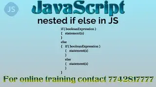 JavaScript Nested If-Else Statement for Beginners: Step-by-Step Guide