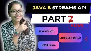 Java 8 Streams PART 2 🔥  | Intermediate level -10 More Coding Questions & Answers | Streams API