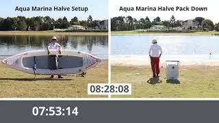Aqua Marina Halve Inflatable Kayak Set-up and Pack-away