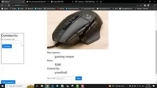 CS50W project 2 -Commerce