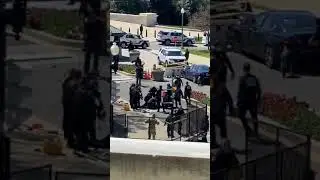 Black Supremacist radicalized by farrakhan & BLM ran over two cops Killing one U.S. Capitol