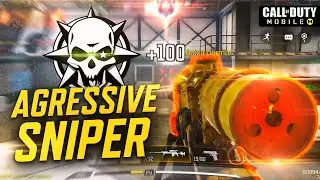 AGRESSIVE SNIPER ON COD MOBILE