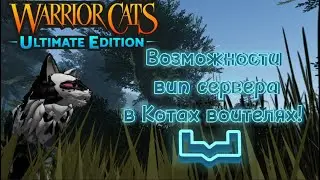 VIP Server Features in ROBLOX WARRIOR CATS!