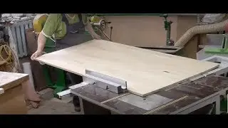 В свободное от работы и дивана время.Раскрой щитов из ясеня.
