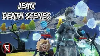 Genshin Impact Jean Death Scenes [English Voice] - Part 2