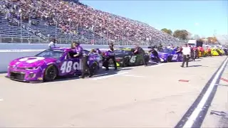 Truex on the pole, Hamlin starting in the rear for Sunday's race