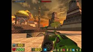 Serious Sam 1 (Classic) TSE: Courtyards Of Gilgamesh | Gameplay & All secrets (SERIOUS)