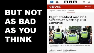 Notting Hill Carnival 2024 was interesting...