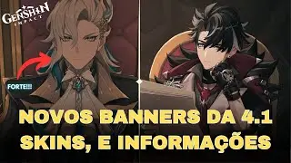 NOVOS BANNERS E INFORMAÇÕES DE FONTAINE!! +SKINS [GENSHIN IMPACT]