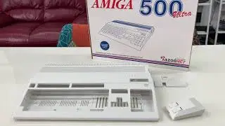 New Amiga 500 Case - White + Tank mouse shell (Campaign Reward)