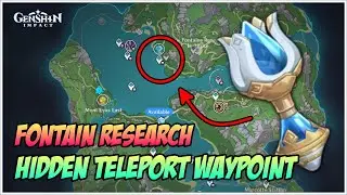Hidden Teleport Waypoint in Liffey Region, New Fontaine Research Institude