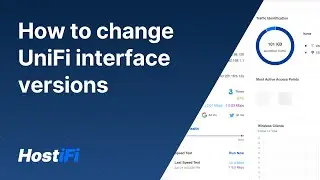 UniFi - How to change between UniFi interface versions