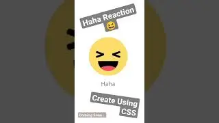 Haha Reaction 😆 Pure CSS