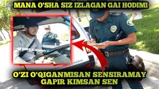 MANA O'SHA HAMMA IZLAGAN GAI // UZUR KIMLIGIZNI BILMABMAN 👮‍♂️🤦‍♂️