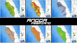Proses Membuat 6 Peta 20 Menit (Jenis Tanah-Kelas Lereng-Tutupan Lahan-Ketinggian-Zonasi-Hidrologi)