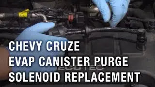 Chevy Cruze Evap Canister Purge Solenoid Replacement