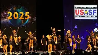 Cheer Extreme Code Black Worlds 2025! HIT!!