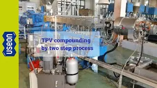 Twin Screw Extruder for TPV Extrusion Line - USEON