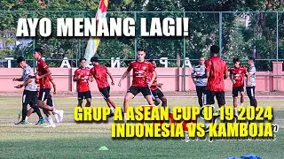 INTIP YUK! Latihan Timnas U-19 Indonesia, AYO BURU KEMENANGAN KEDUA!
