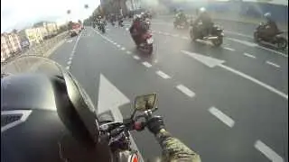 как НЕЛЬЗЯ ездить в мотоколонне. Мото авария дтп