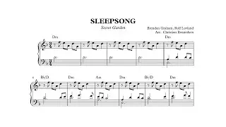 Secret Garden - Sleepsong - Piano