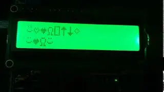 16x2 Customized Character Display with Arduino