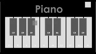 How to create a Piano in PowerPoint