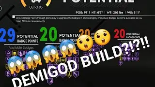 NBA 2K21 PS5 NEXT GEN 2 DEMIGOD BUILDS!!!!! 70+ BADGES!!! BEST POWER FORWARD BUILDS IN THE GAME!!!