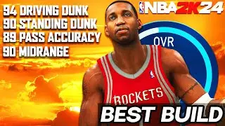 Best Shooting Guard in NBA 2K24 - Prime GOAT T-MAC Build - Insane 6'9 Guard that can do everything!