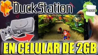 El Mejor Emulador de PS1 para Celular Android de Gama Baja / Duckstation 2023