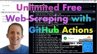 Unlimited Free Web-Scraping with GitHub Actions