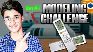 DAY #07: 3d Modeling In Blender Challenge