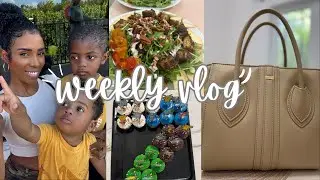 weekly vlog! bake cupcakes+ one week meal plan+ whats in my purse+ reset & more lidkaelena vlogs