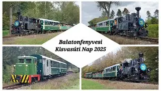 Balatonfenyvesi Kisvasúti nap 2025