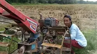 Membuat tapak seraan , traktor quick g1000