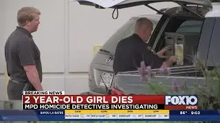 Homicide detectives investigating death of child