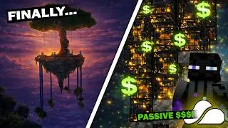 I FINALLY Built My Dream Skyblock Base… (And It Makes MONEY💰) | RainyDay Minecraft Skyblock S7 Ep.07