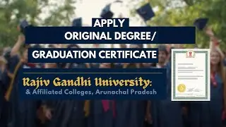 RGU & It’s Affiliated Colleges DEGREE CERTIFICATE Apply Process | GRADUATION CERTIFICATE |#gyamarmax